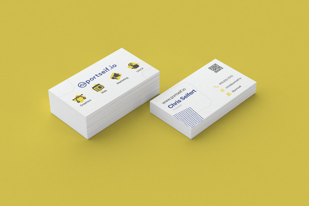 Portseif business card